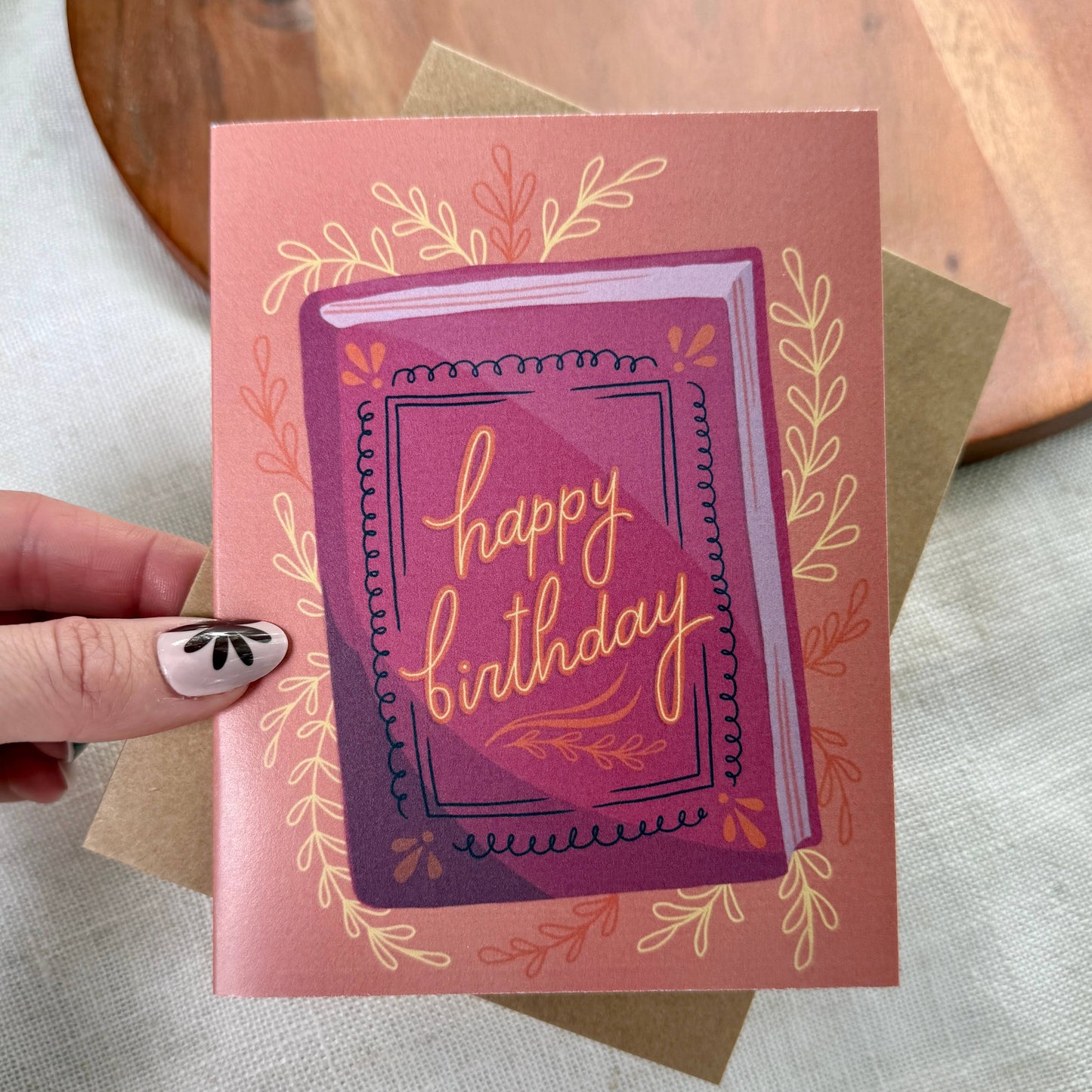 Happy Birthday Card for Book Lovers