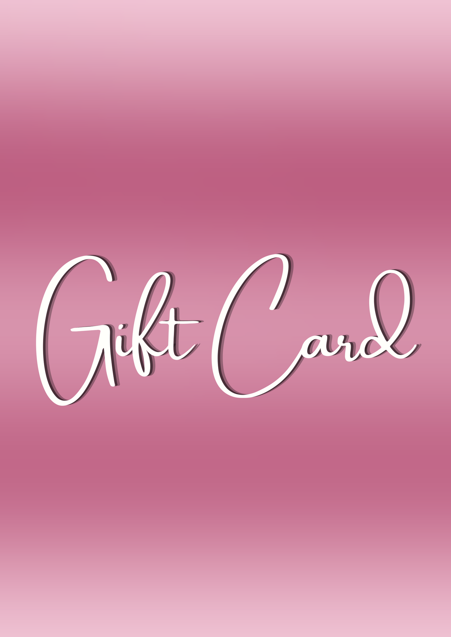 Gift card 💝