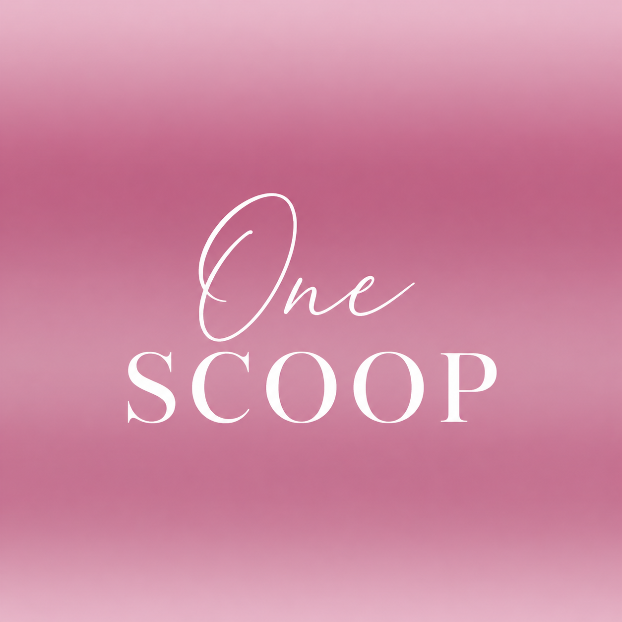 One scoop box ✨