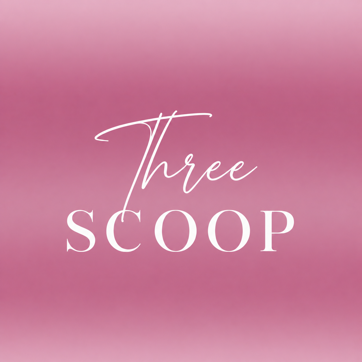Three scoop box ✨